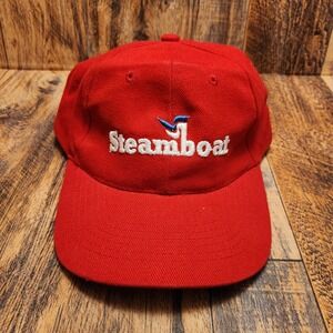 Toppers Steamboat Ski Resort Red Baseball Cap Hat 3D Logo Adjustable NWT 2916